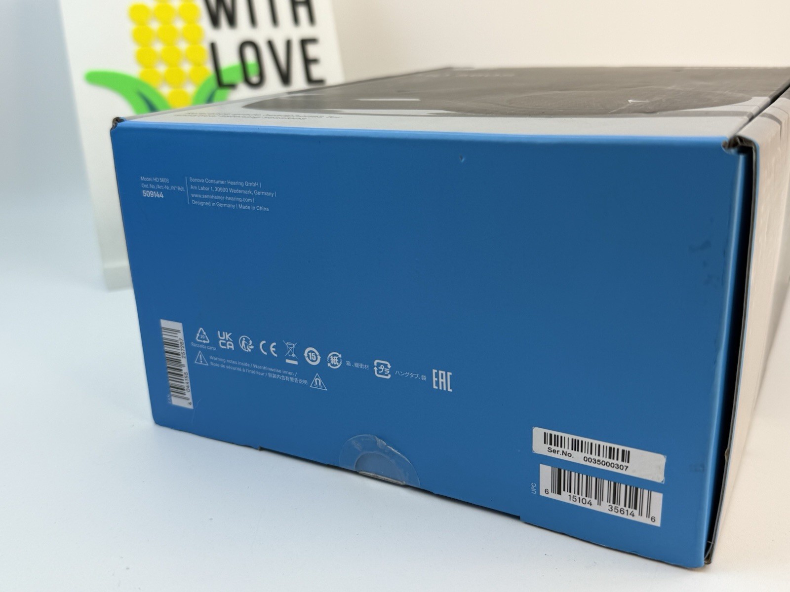 SENNHEISER Wired Headphones HD 560S Open Type Driver Dynamic *NEW SEALED BOX*