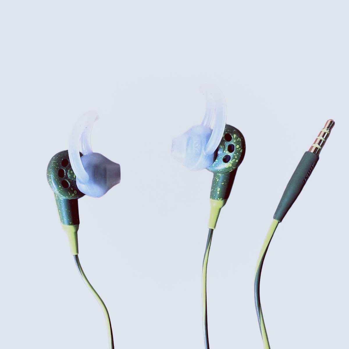 Bose SoundSport In Ear Earbuds 3.5mm Jack Wired Earphones Green Headphones US