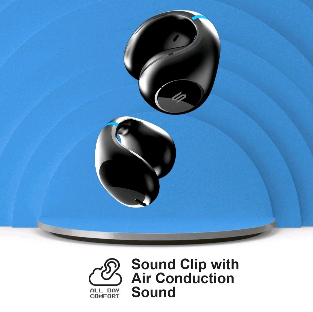 Soul Wireless Earphones OPENEAR Bluetooth compatible BLACK