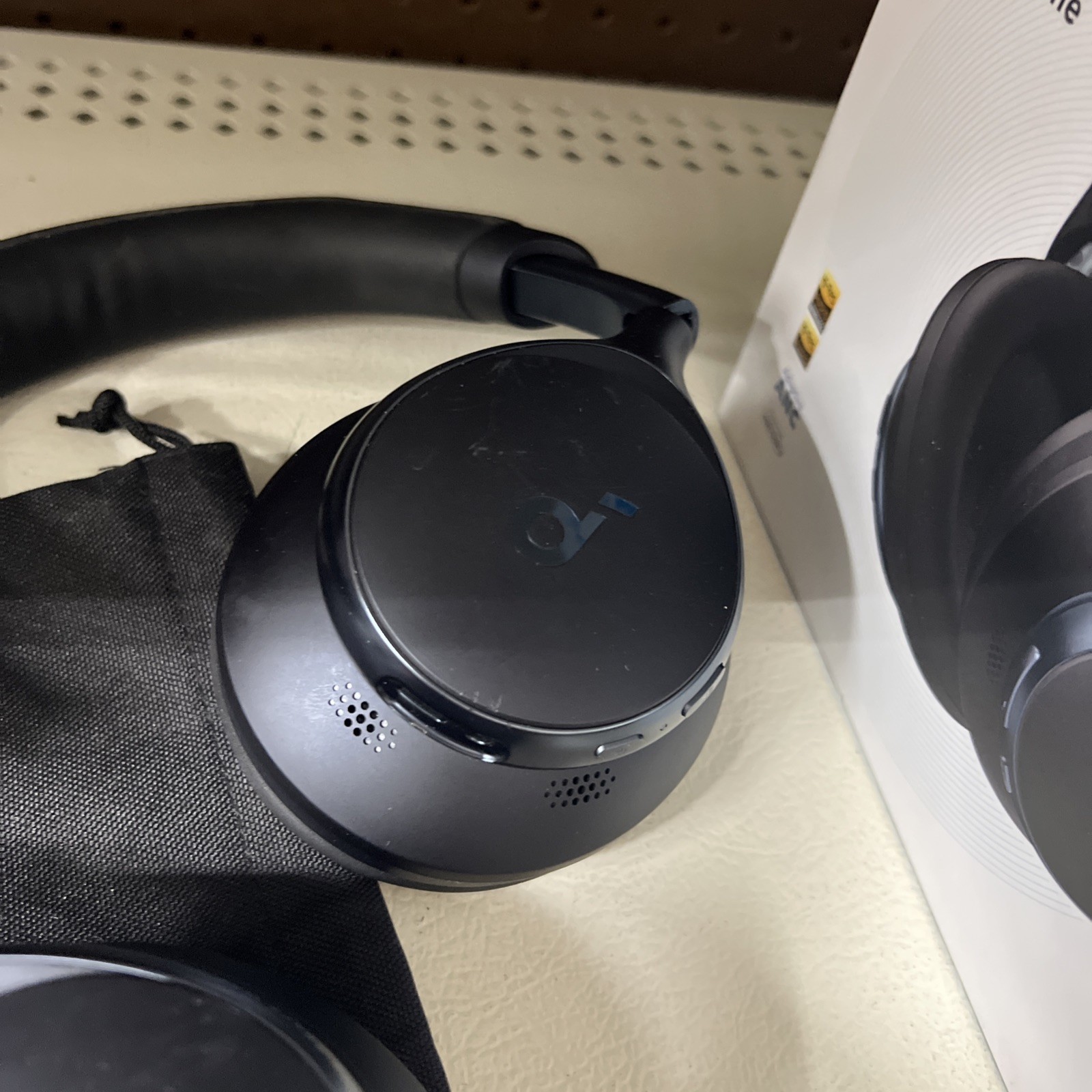 AS IS Soundcore by Anker Space One Over Ear Noise Canceling A3035Z11-HingeBroken