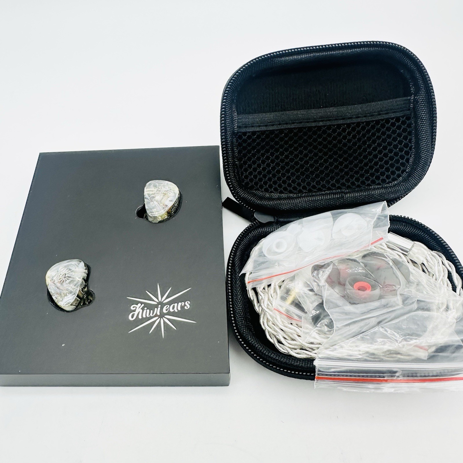 Kiwi Ears Orchestra Lite Wired Earphones High-Resolution Performance -Clear