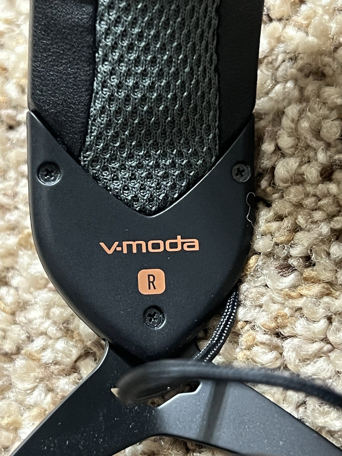 Amazon AI Branded V-Moda Crossfade M-100 Master Hi-Res Headphones – Black RARE