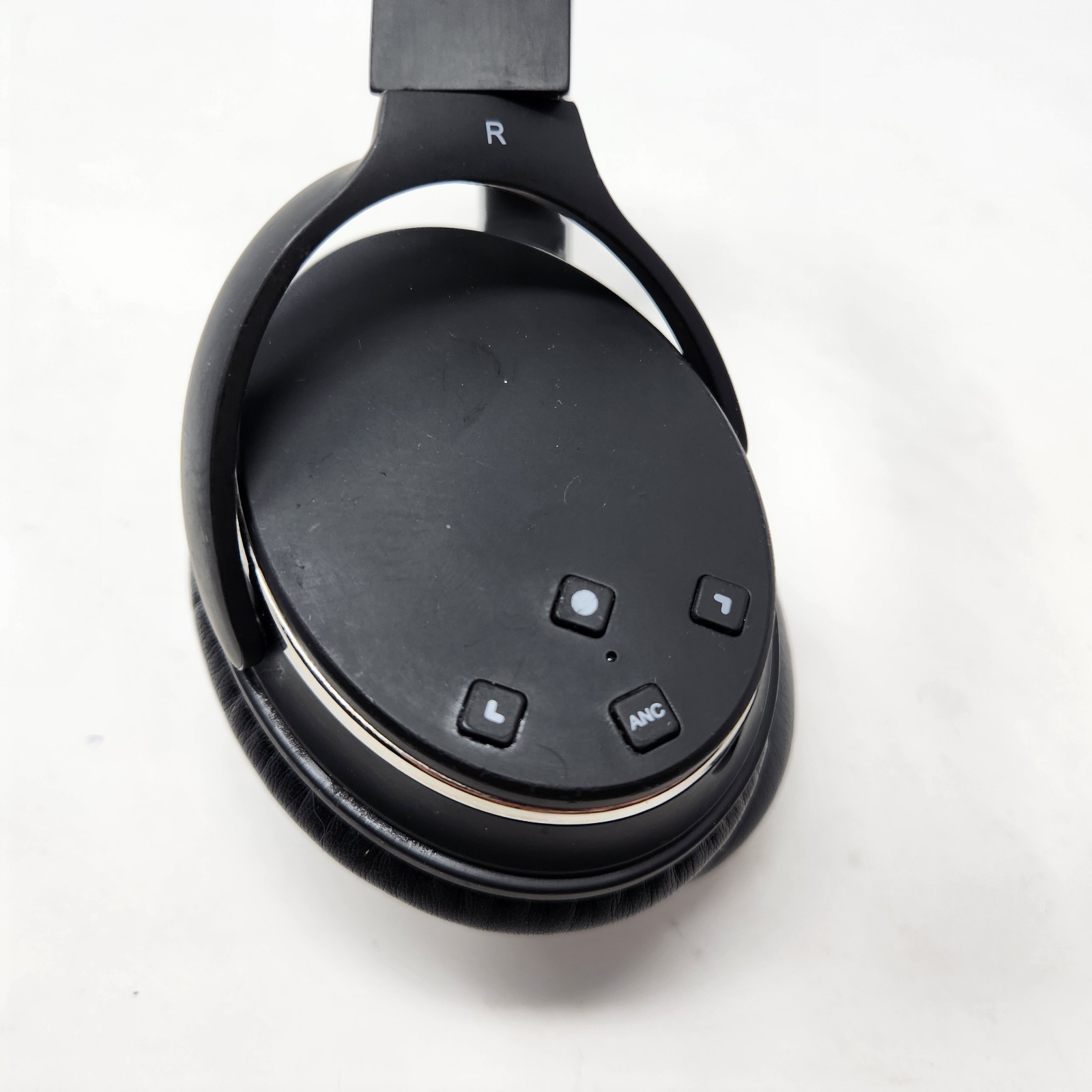 Srhythm NC35 5.0 Wireless Bluetooth Over Ear Headphones Tested Working Black