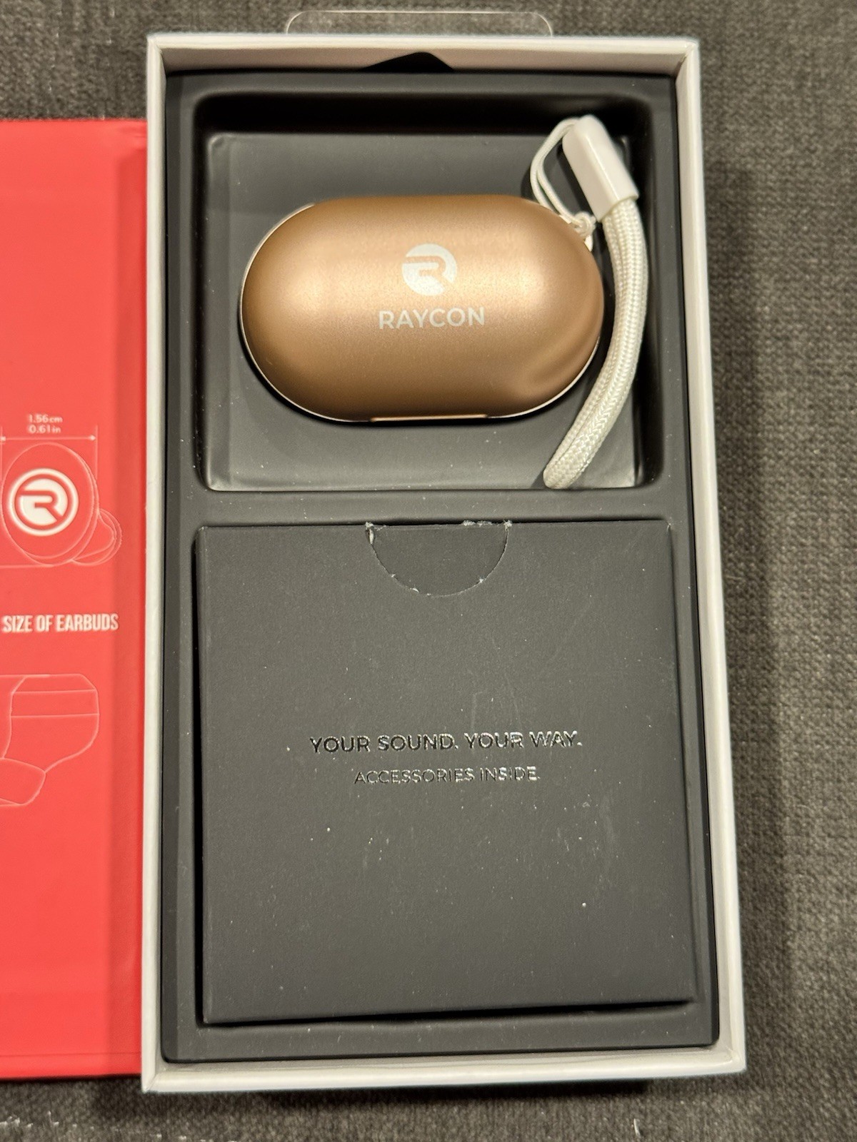 Raycon The Everyday Wireless Earbuds Rose Gold Amazing Technology Brand New