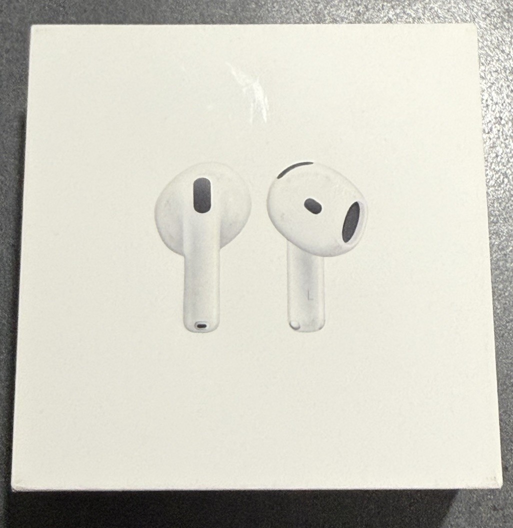 Apple AirPods 4 White In Ear Headphones MXP63LL/A