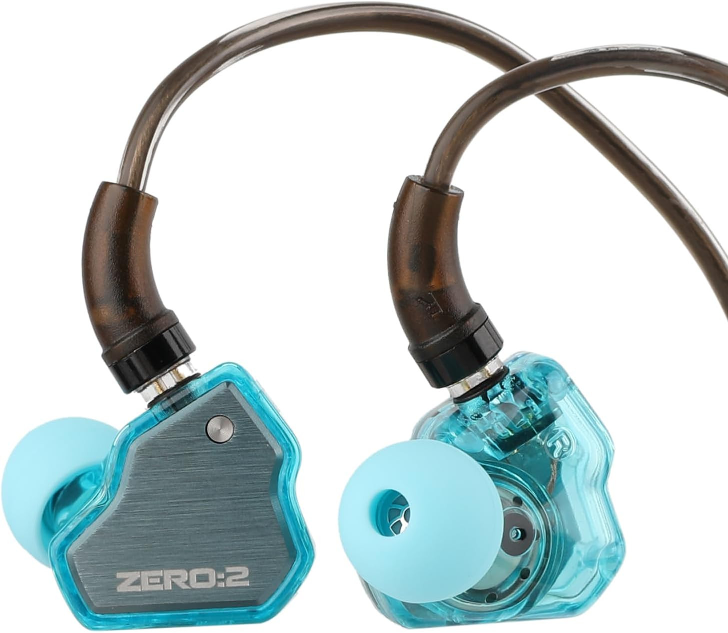 Linsoul 7Hz X Crinacle Zero:2 in Ear Monitor, Updated 10Mm Dynamic Driver IEM, W