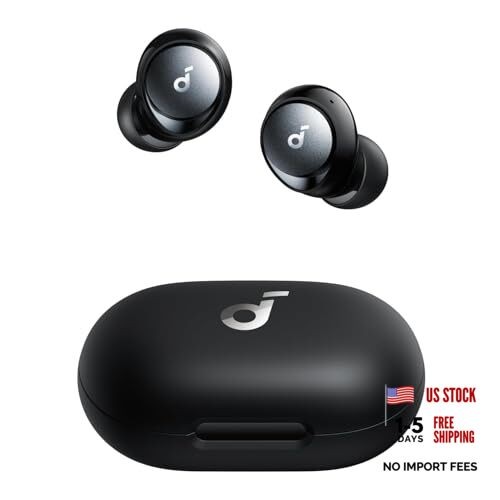 Soundcore by Anker Space A40 Auto-Adjustable Active Noise Cancelling Black