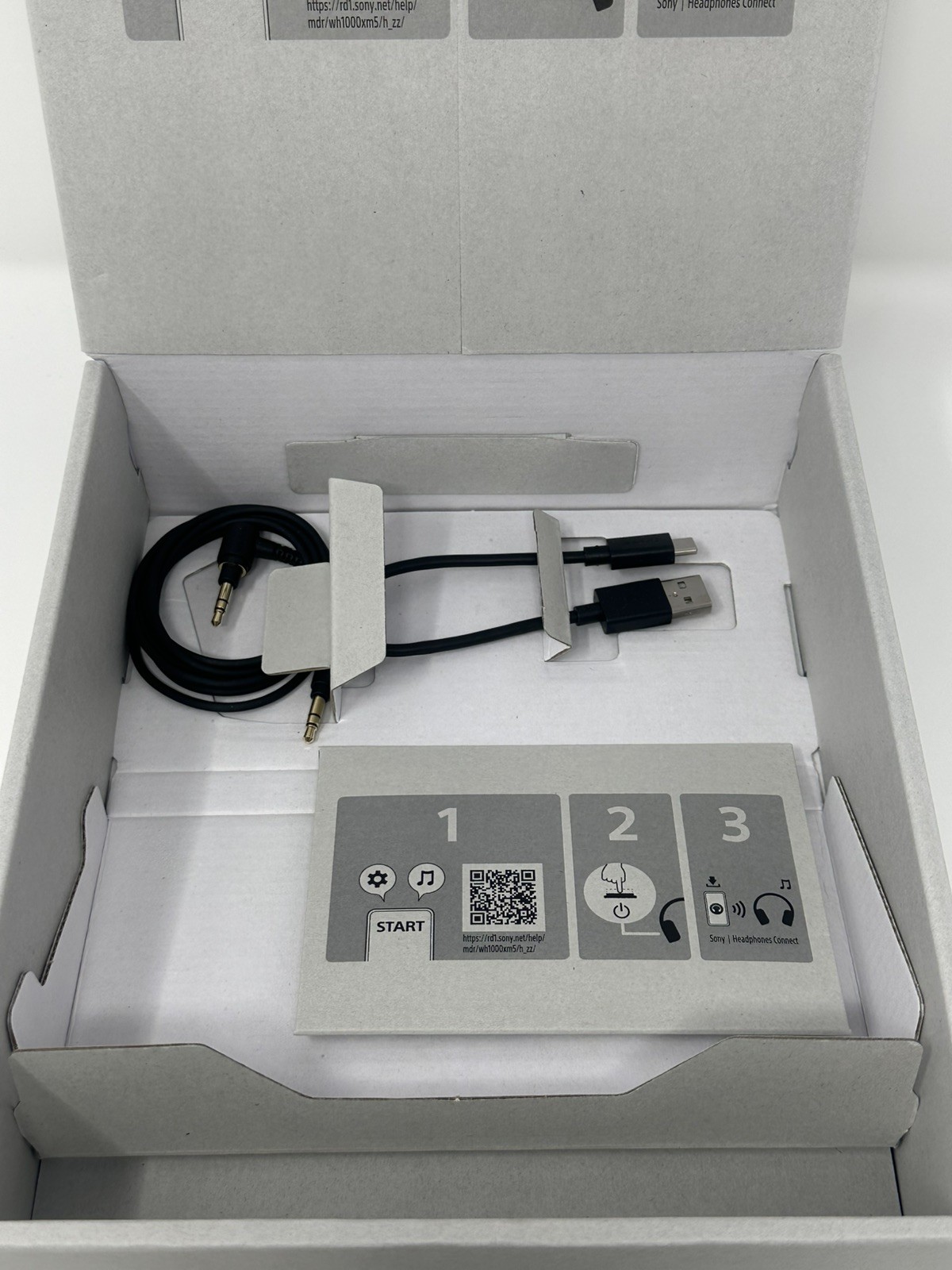Sony WH-1000XM5 Wireless Noise Canceling Headphones Black Open Box Fully Tested