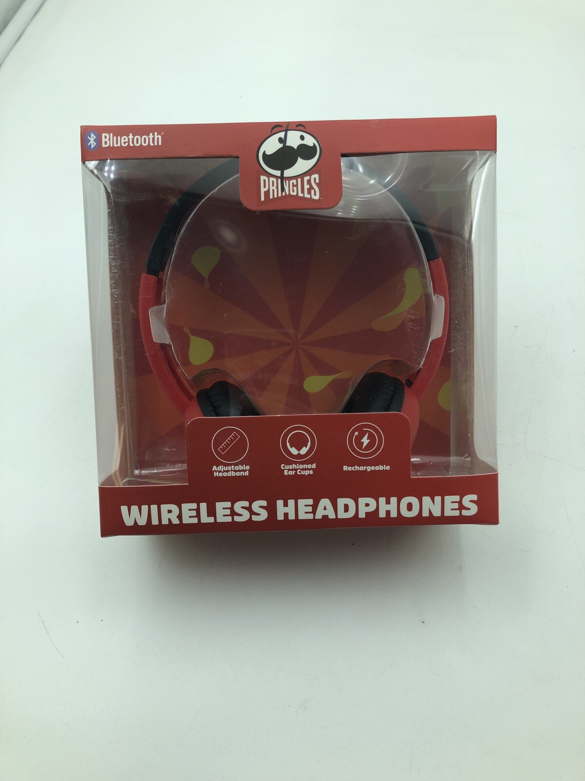 New In Box Pringles Wireless Headphones Set Back to school Bluetooth