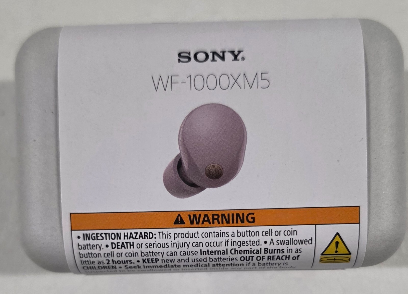 Sony WF-1000XM5 True Wireless Noise Cancelling Earbuds (Smoky Pink)