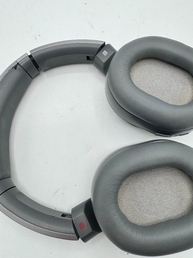 Cleer Flow II Wireless Hybrid Noise Canceling Bluetooth Headphones Silver Gray