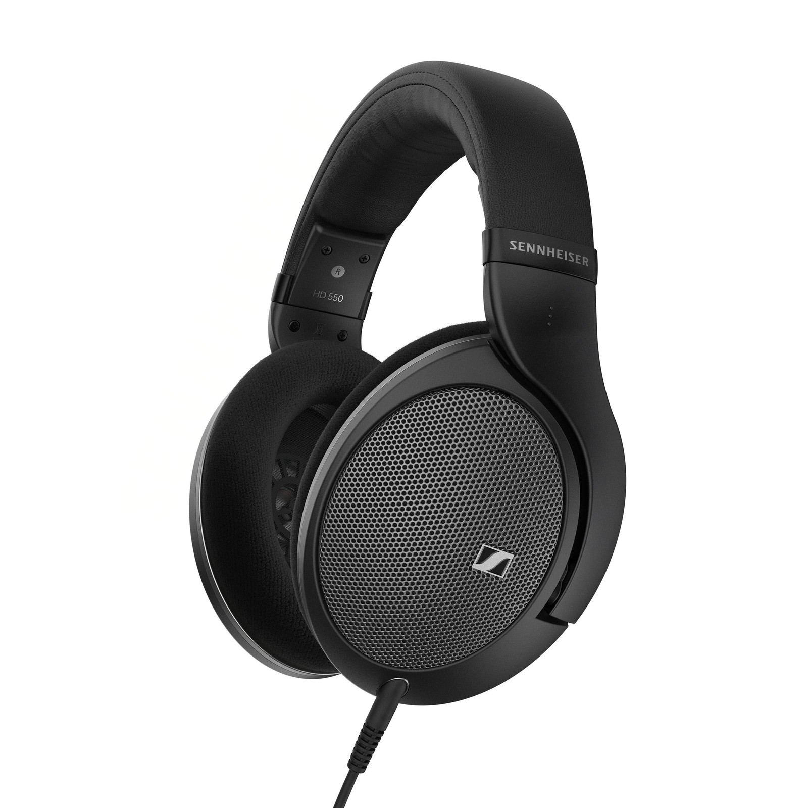 Sennheiser HD 550 Open-Back Audiophile Headphones – Black