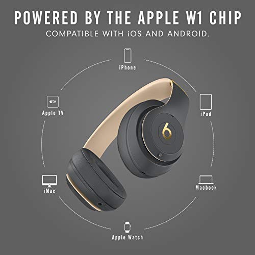 Beats Studio3 Headphones – Shadow Gray (2020) (MXJ92LL/A)