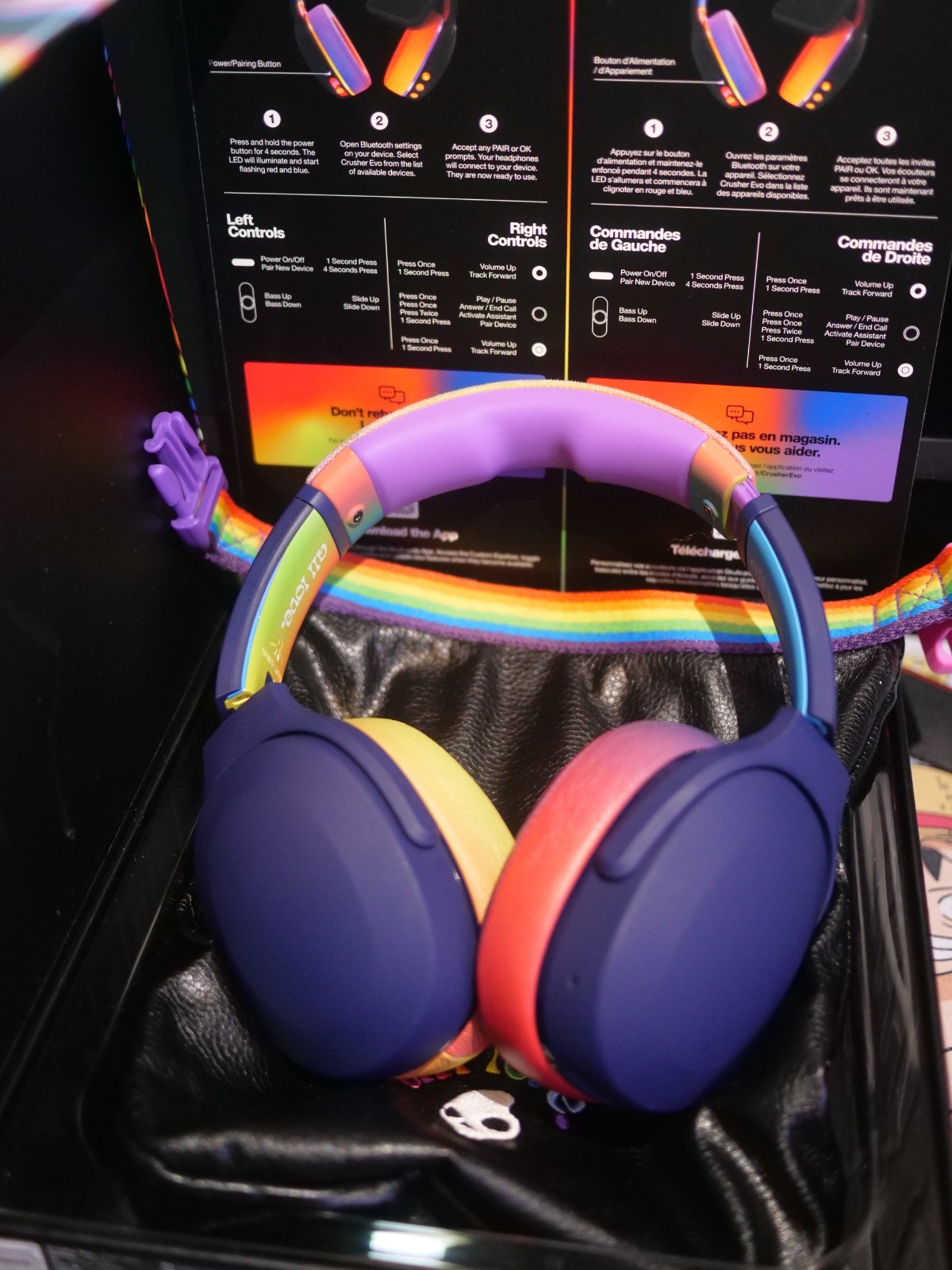 Skullcandy Crusher EVO All Love Limited Edition Wireless Bluetooth (Custom Blue)