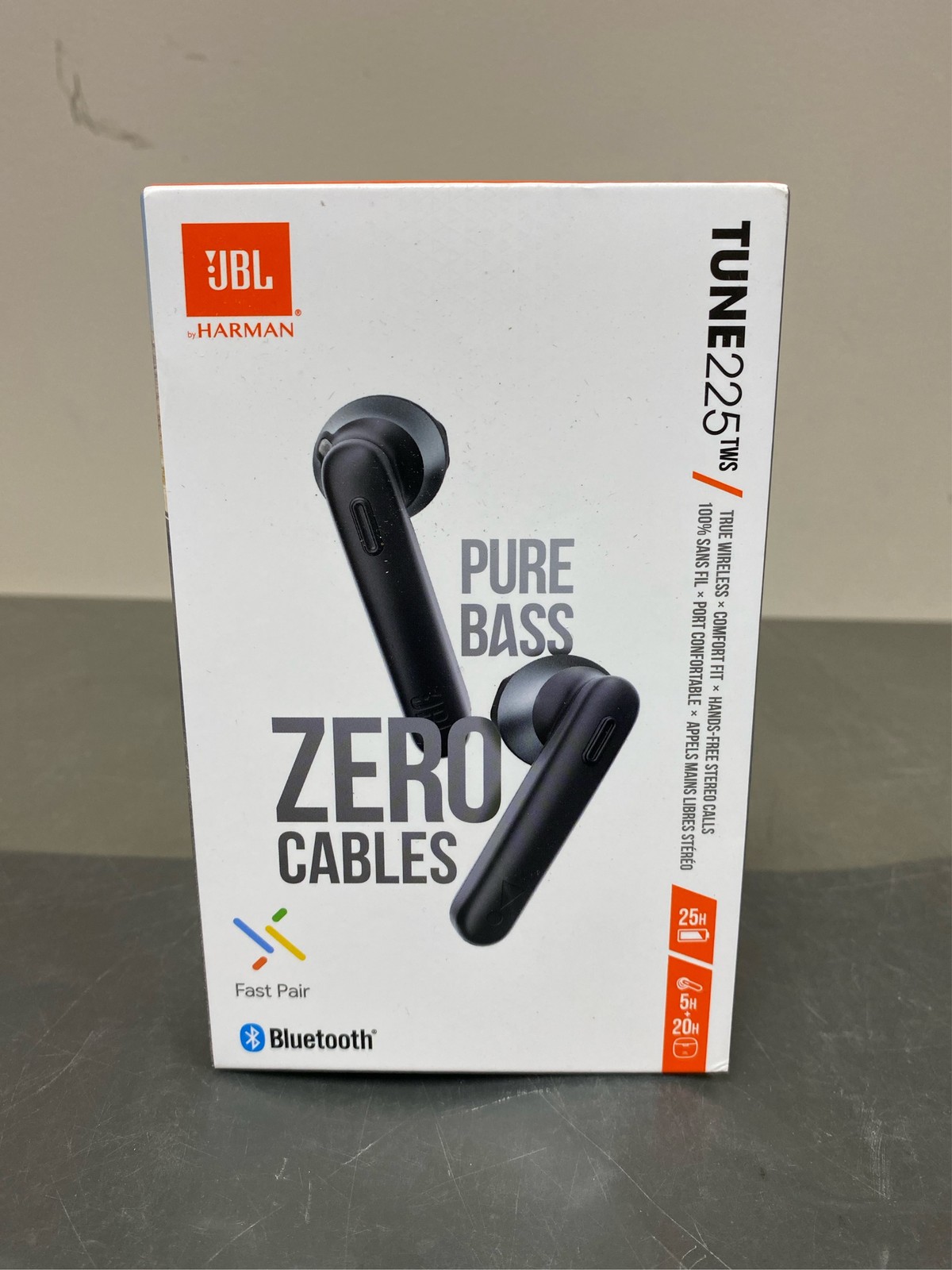 JBL Tune 225 TWS In-Ear Earphones – True wireless headphones with up to 25 hours