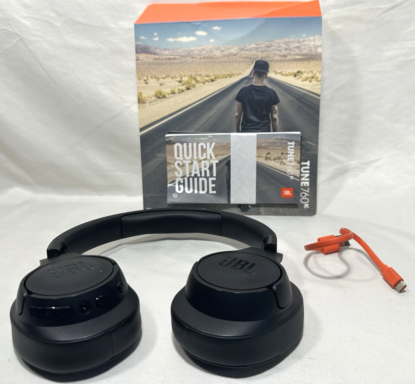 JBL Tune 760NC, Wireless Over-Ear NC Headphones (Used)