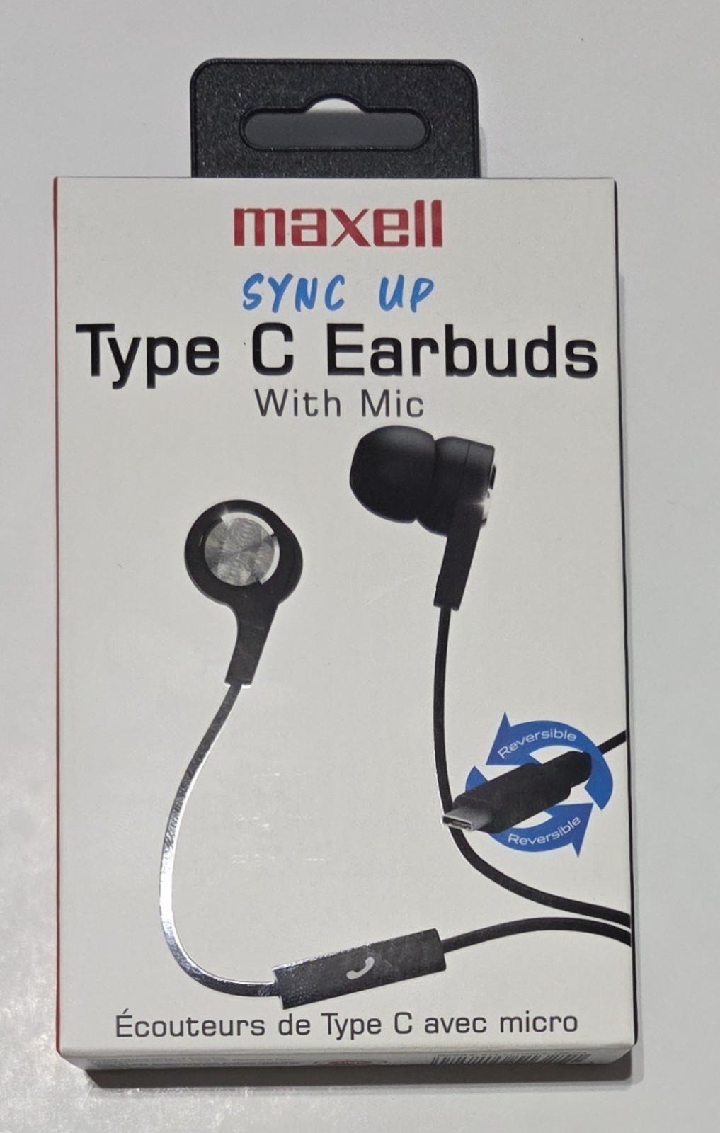 Maxell Type C Earbuds With Mic