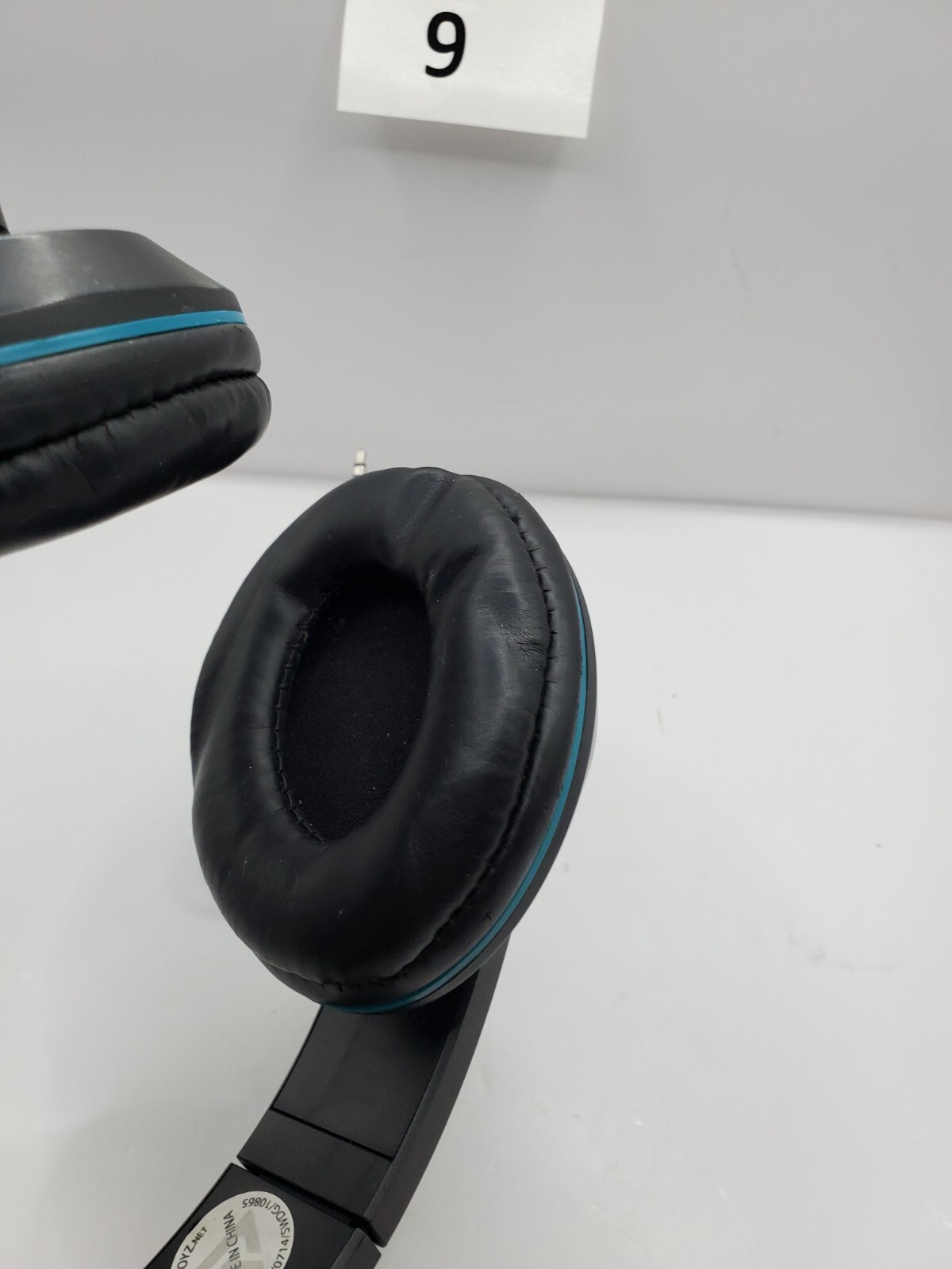 Rudeboyz Headphones RB Black Blue Audio Ear Cup Made In China Free Shipping