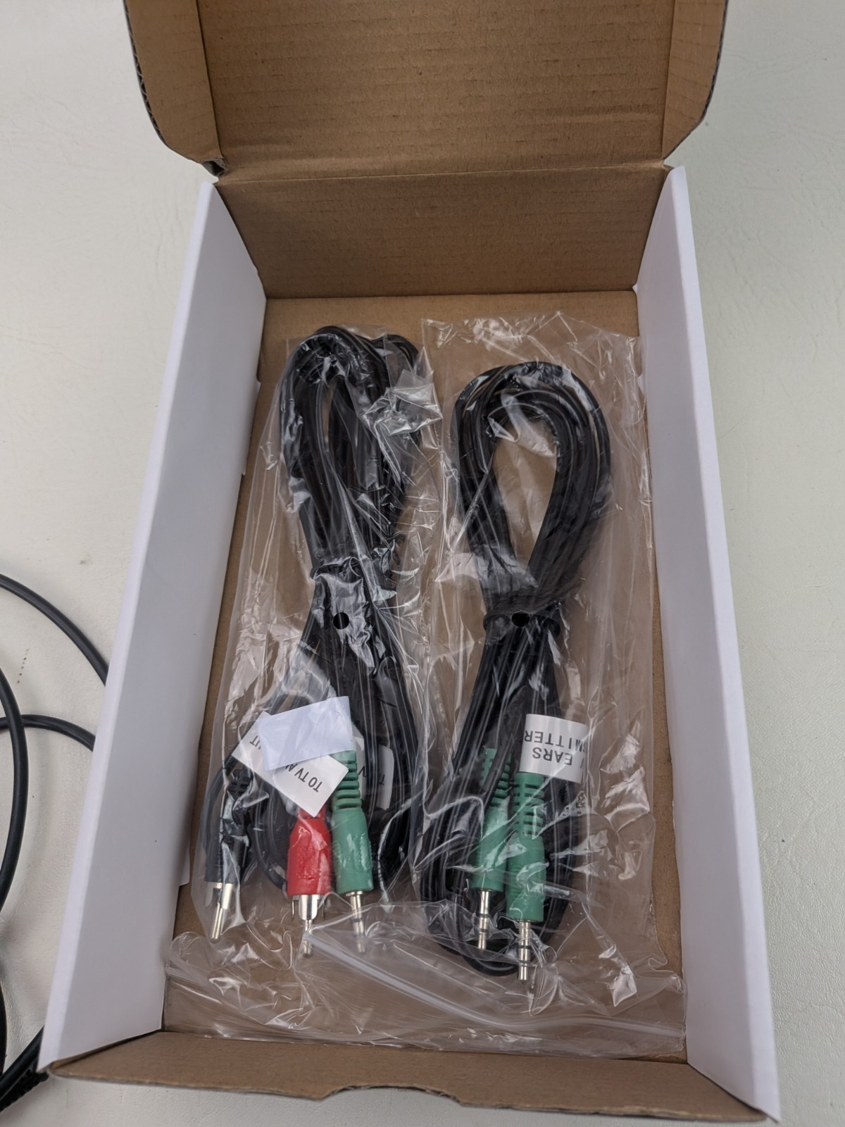 TV Ears Charger Base Power Supply & Audio Cable Model 20301