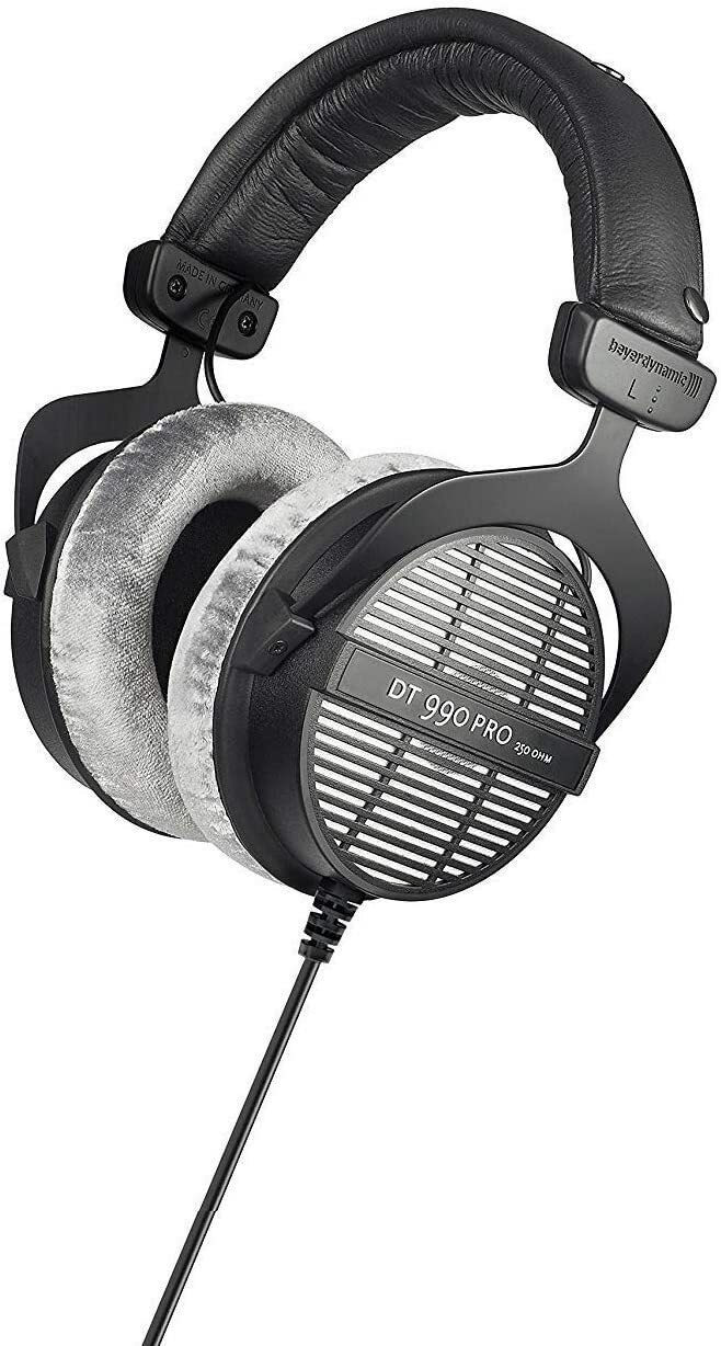 New Beyerdynamic DT 990 Pro 250 Ohm Open Back Studio wired Germany Headphones