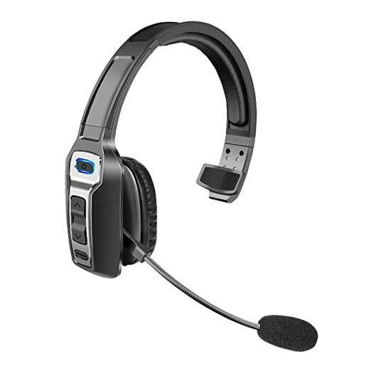 Trucker Bluetooth Headset, V5.2 Wireless Headset with Upgraded Microphone AI