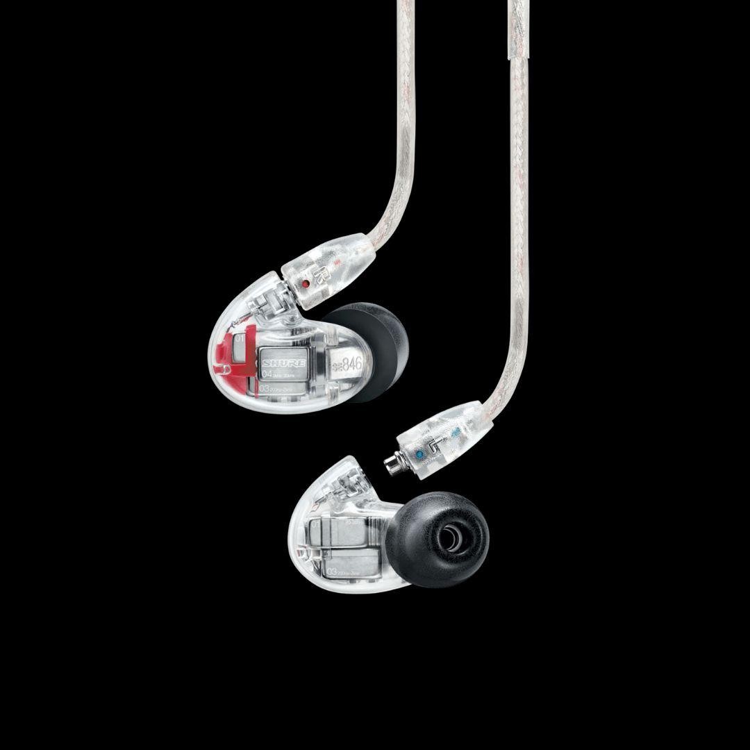 SHURE SE846-CL Gen-2 Earphones Earbuds IEM Monitors Headphones CLEAR open box JP