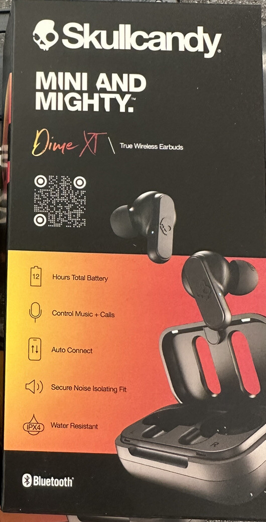 Skullcandy Dime XT True Wireless Earbuds New Sealed In Box Multiple Items Discou