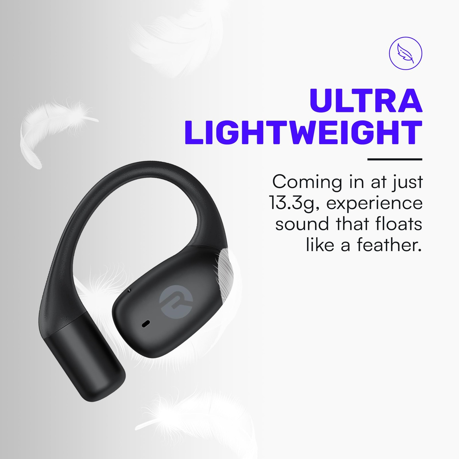 Essential Open Ear Earbuds – Open Ear Headphones, Earbuds Wireless Bluetooth,…