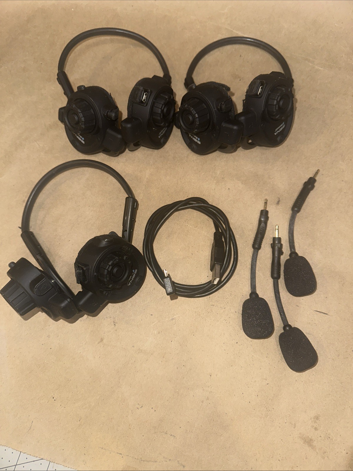 3 Sena SPH10 Outdoor Sports Bluetooth Stereo Headset/Intercom, Black Repair