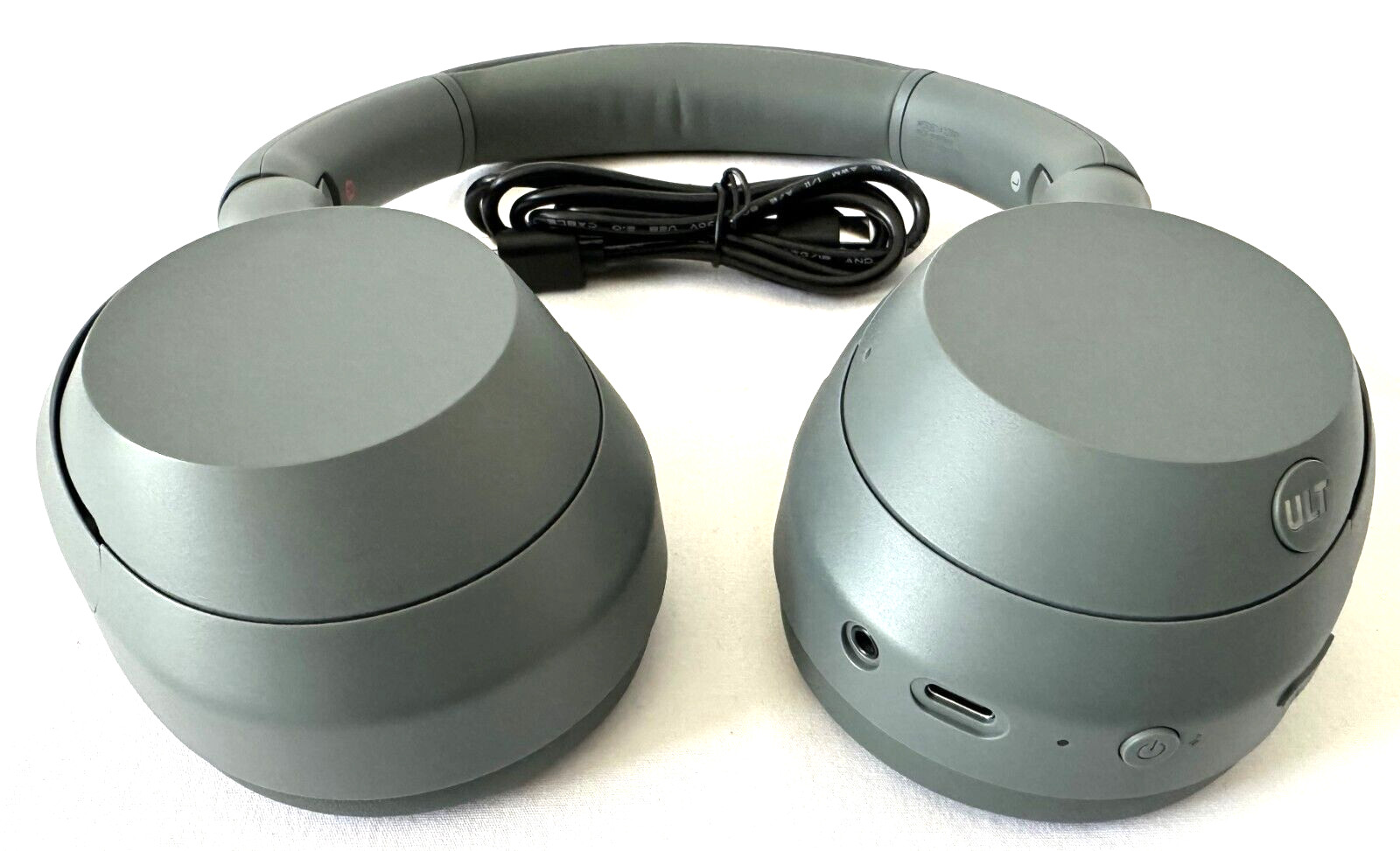 Sony ULT WEAR 900N Wireless Noise Canceling Bluetooth Headphones Forest Gray 1