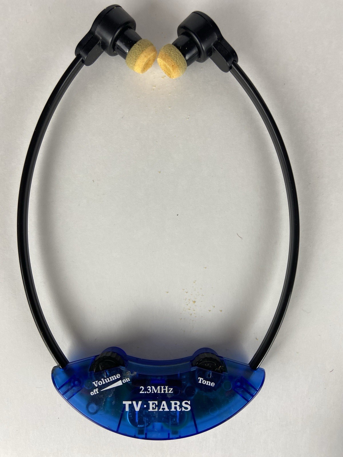 TV Ears Digital Wireless Headphones, Charging Base, Manuals, Cables, Headset