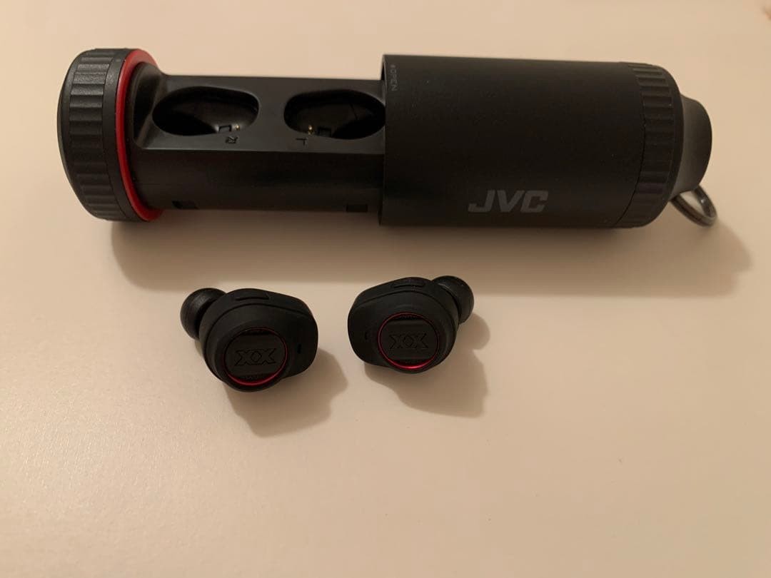 JVC HA-XC70BT Red XX Wireless Bluetooth Earphone Mic Deep Bass Sound HA-XC70BT-R