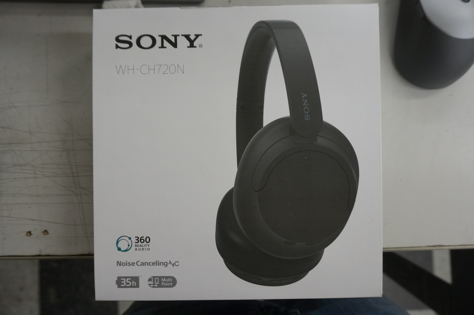 Sony Wireless Noise-Canceling Headphones with Mic – Over-Ear – WH-CH720N/B