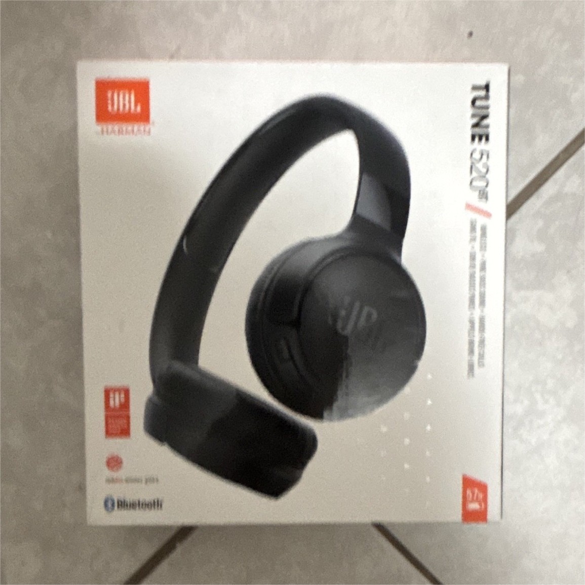 JBL Tune 520BT Wireless Bluetooth On-Ear Headphones