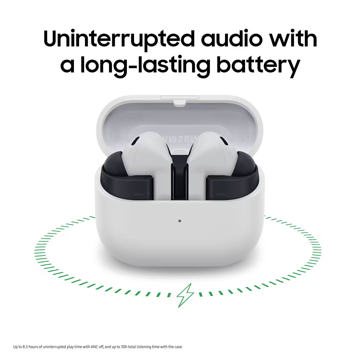 Samsung – Galaxy Buds3 FE Wireless Earbud Headphones – Gray