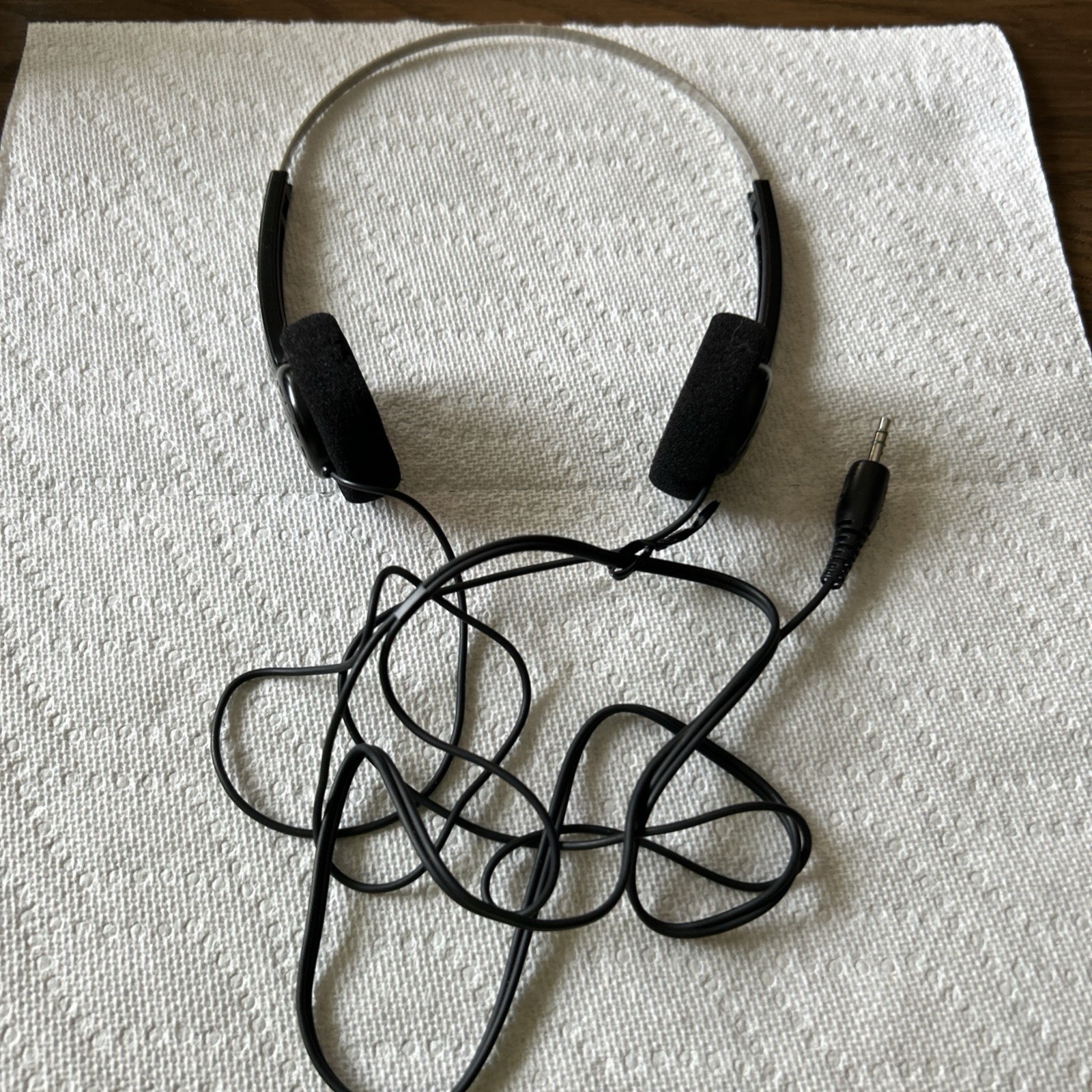 Vintage Sony MDR-006 Walkman Metal Band Headphones Tested Working