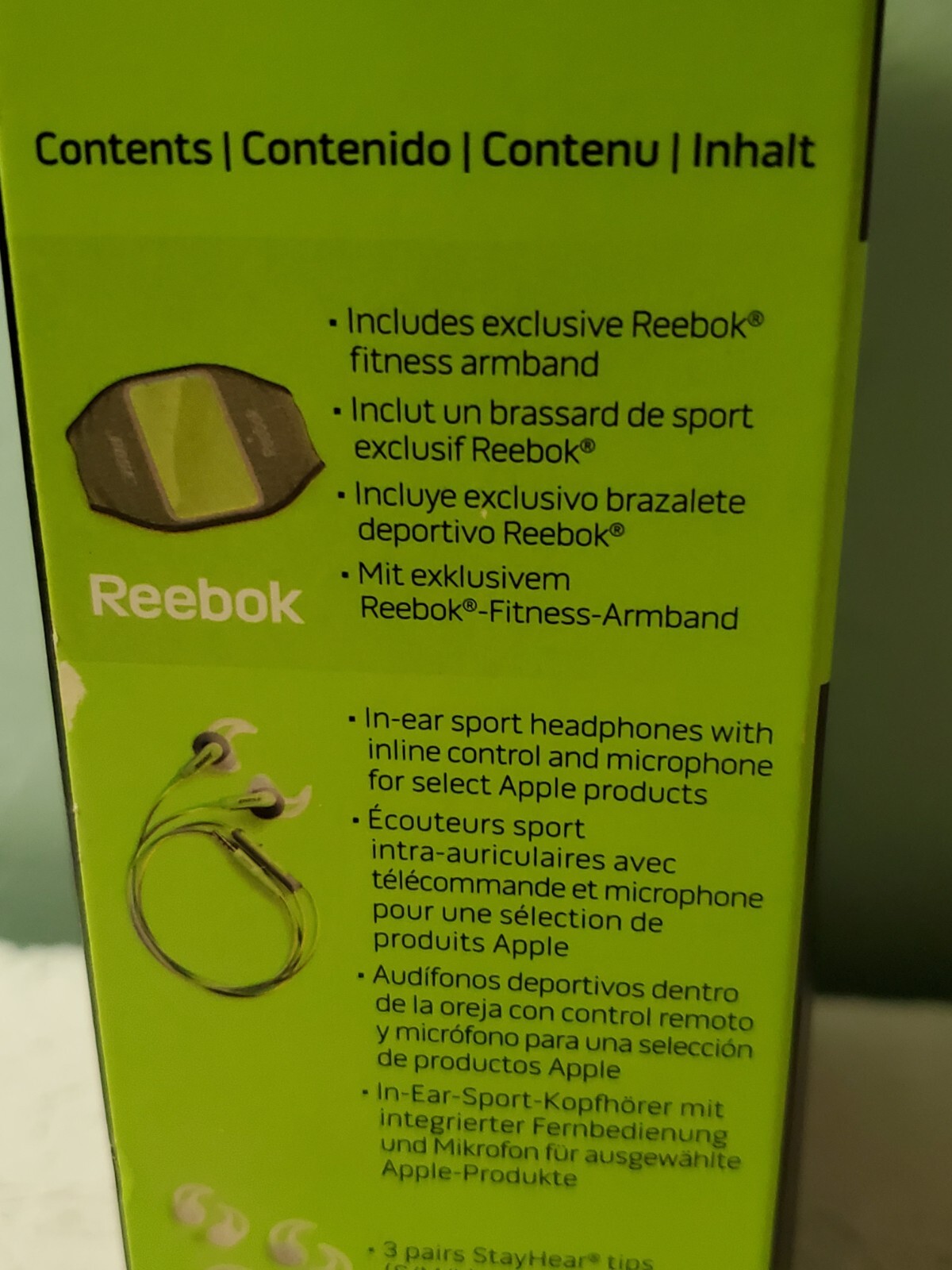 Bose SIE2i Sport Headphones Exclusive Reebok Armband Made 4 Apple iPod iPhone ++