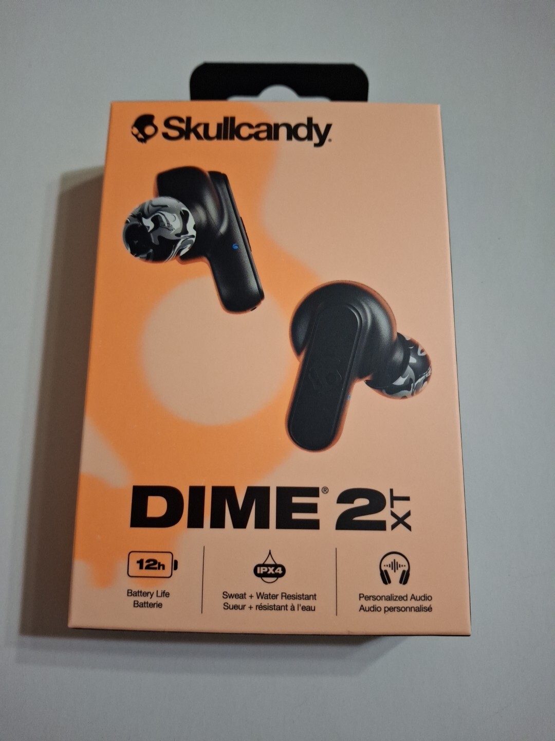 Skullcandy Dime 2 XT Wireless In-Ear Earbuds Black NEW