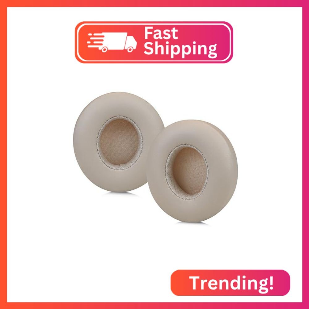 SINOWO Earpads Replacement for Beats Solo 2 & Solo 3 Wireless On-Ear Headphones,