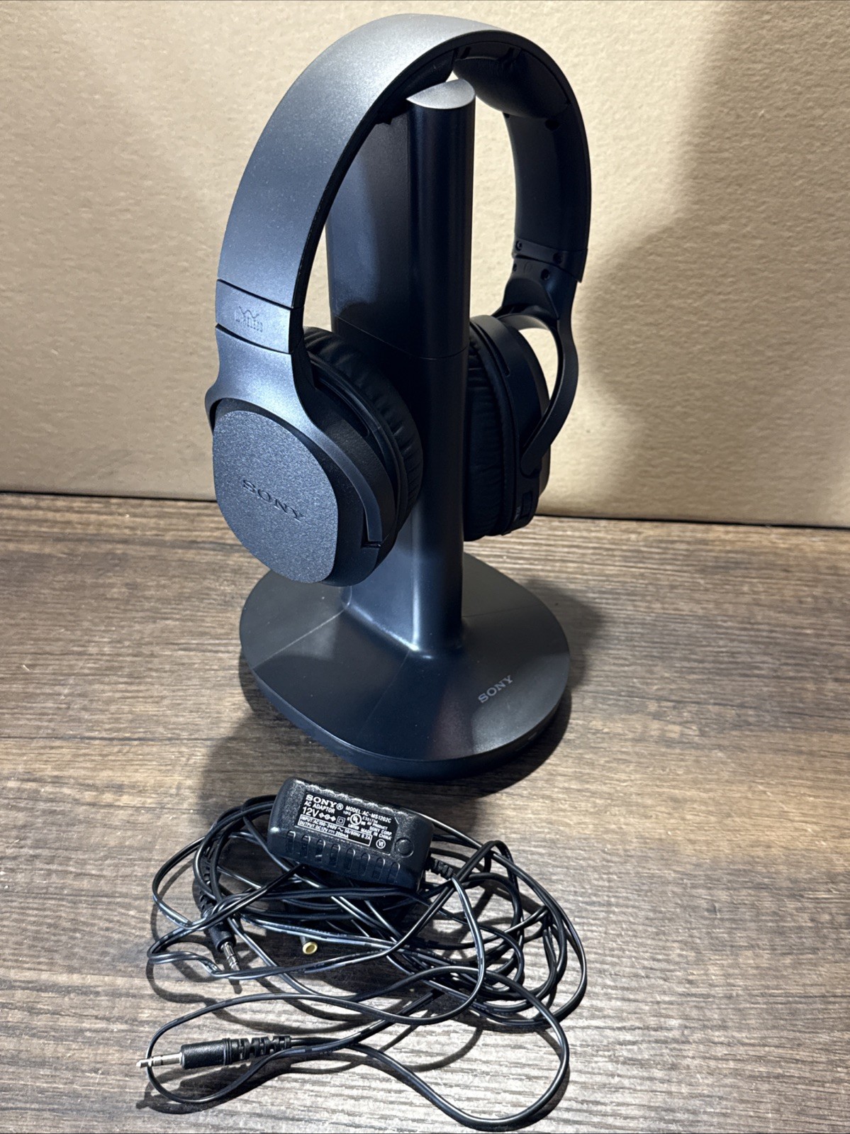 Sony RF400 Wireless Home Theater Headphones – Black Used Tested