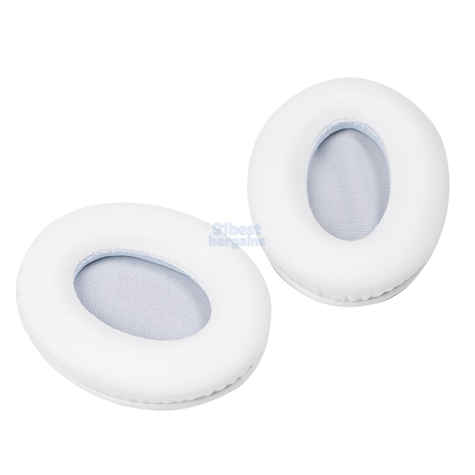 1 Pair Ear Pad Cushion Replacement For Beats by Dre Studio 1.0 Headphone – White