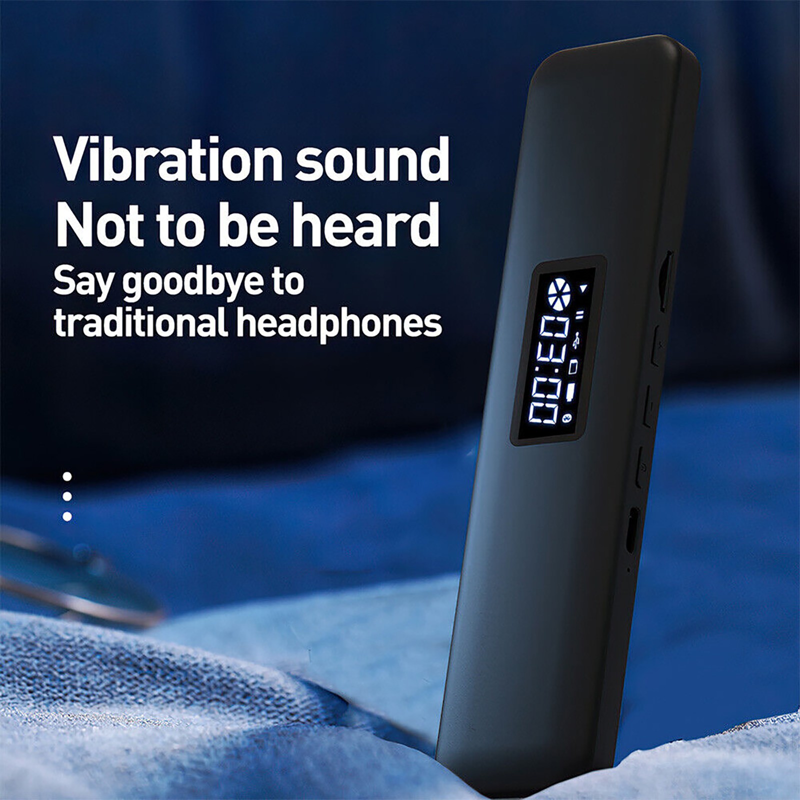 5.3 Rechargeable Bone Conduction Bluetooth Wireless Soundbar Sleep Speaker