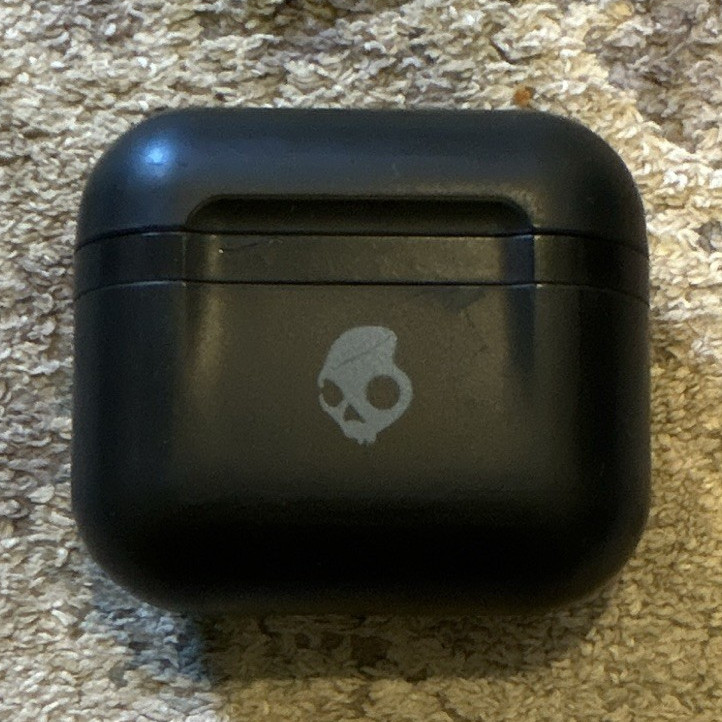 Skullcandy Indy Evo True Wireless Bluetooth In-Ear Earbuds Mic Case Black