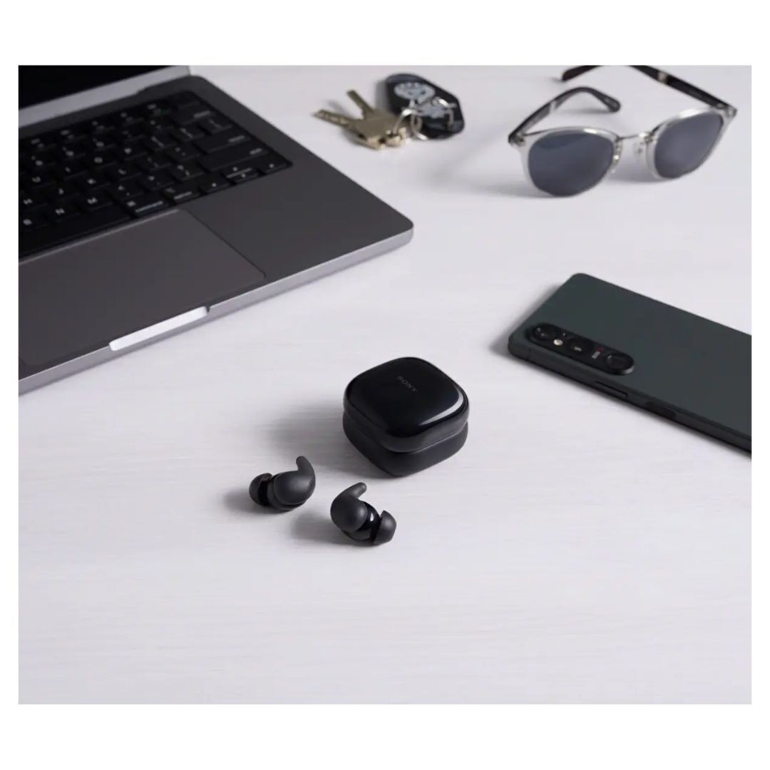 Sony LinkBuds Fit True Wireless Bluetooth Noise Canceling Earbuds 5.5hrs (Black)