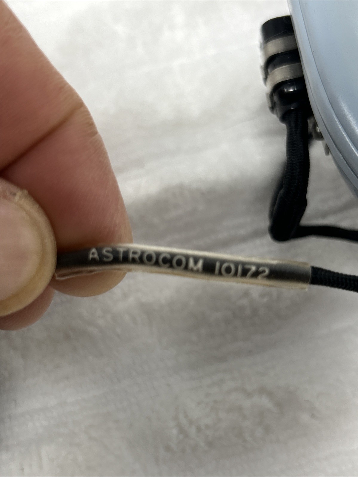 Astrocom Earphone 10165 Airplane Headphones FOR PARTS 🇺🇸‼️UNTESTED‼️‼️