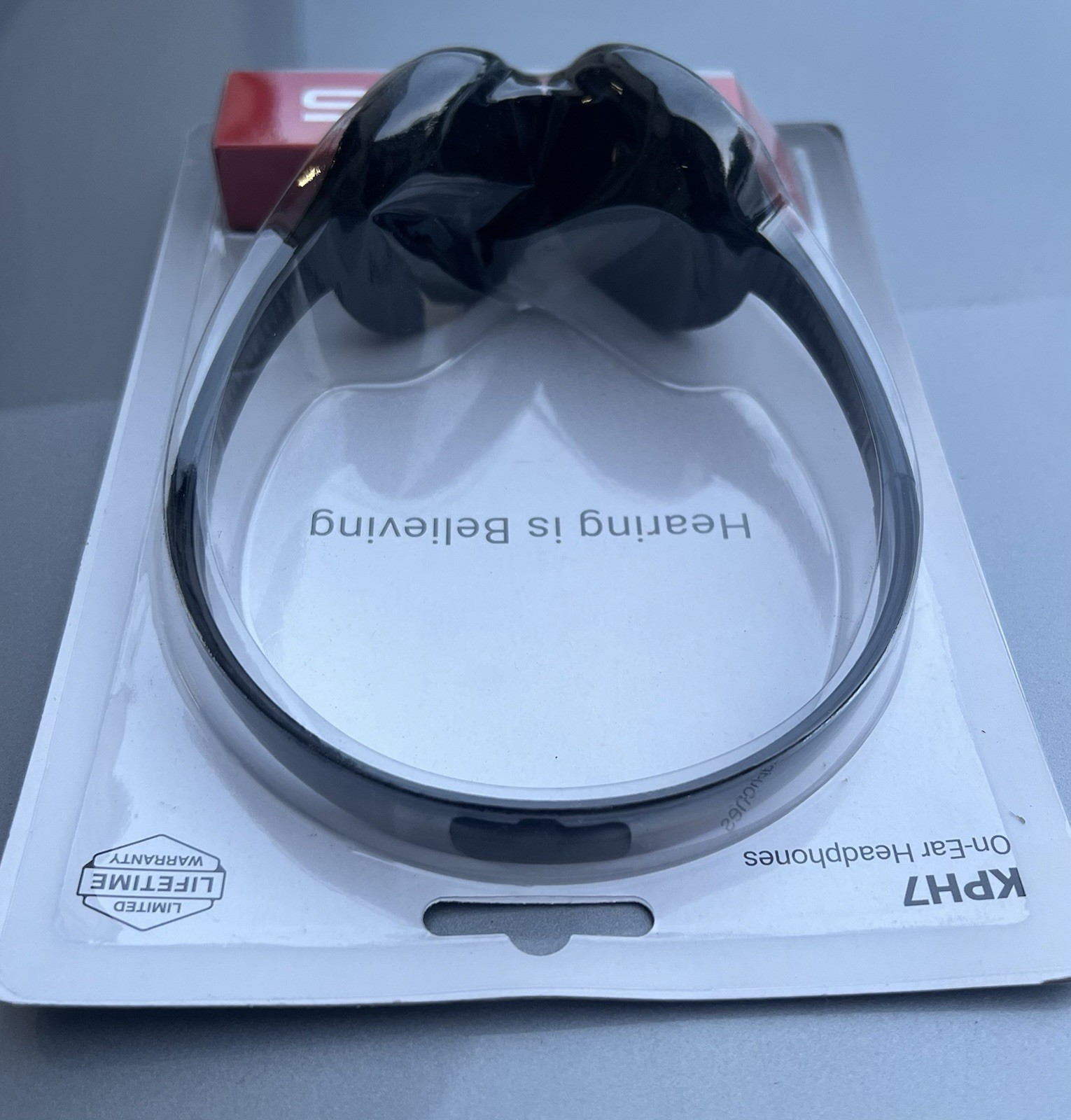 Koss KPH7 On-Ear Headband Headphones Black Adjustable Headband 3.5mm Jack