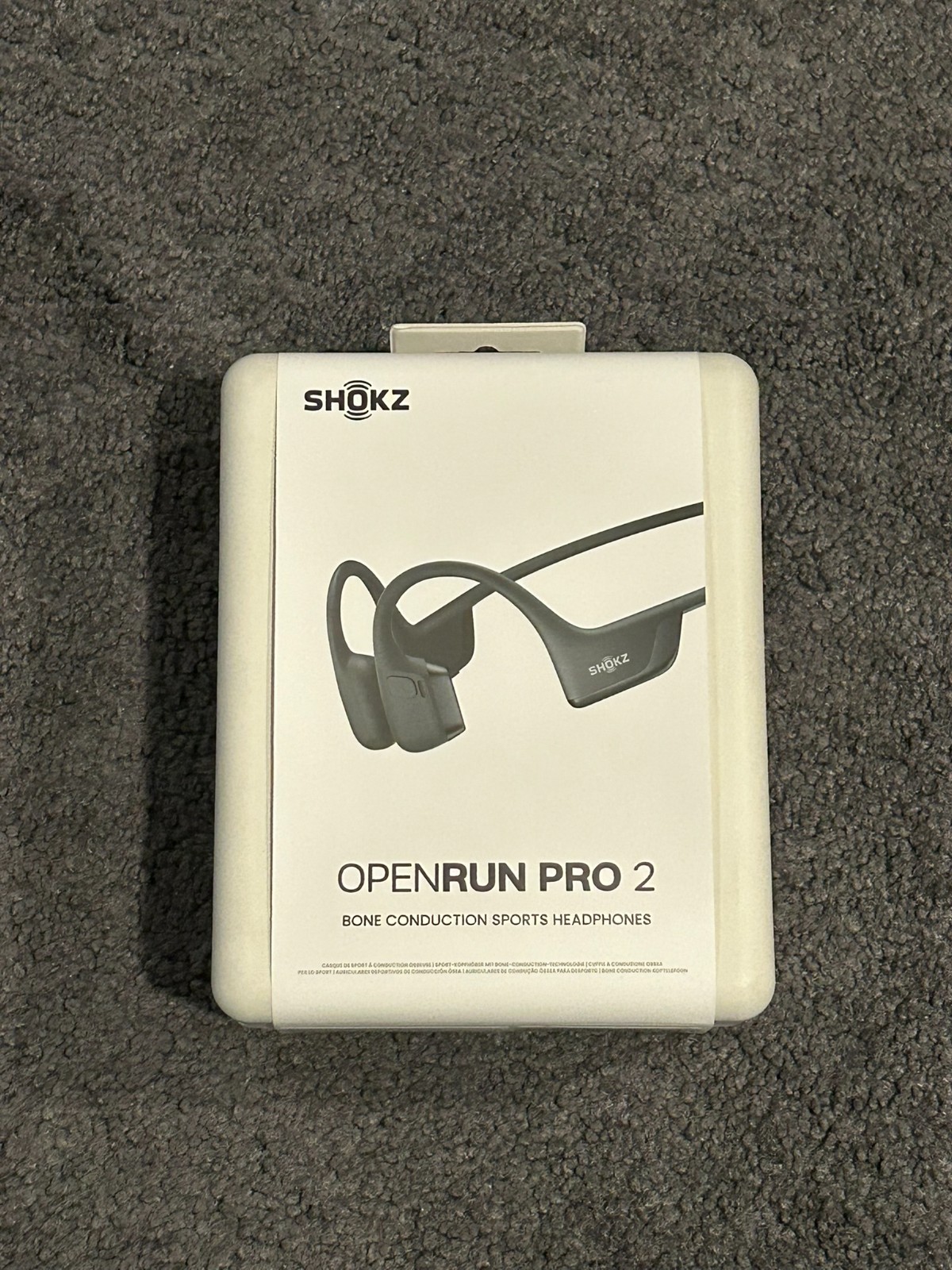 Shokz OpenRun Pro 2 Bone Conduction Open-Ear Sport Black