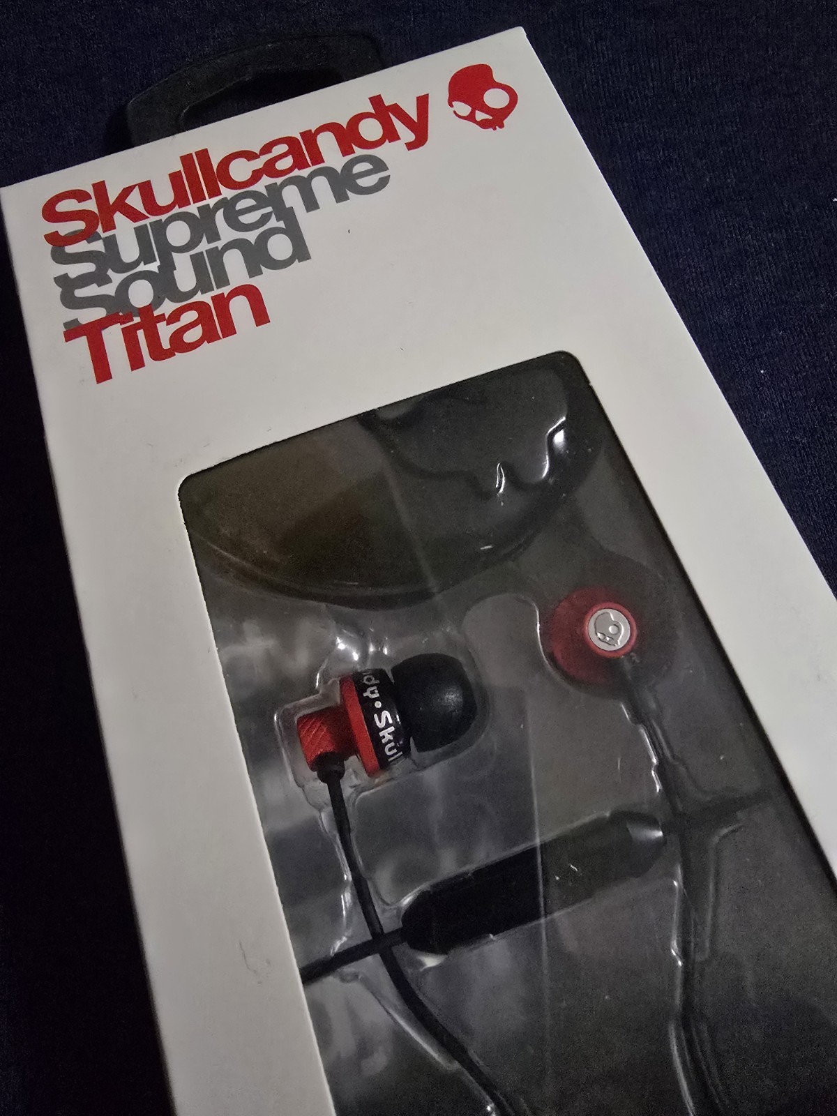 RARE Skullcandy Titan Red V1 | Sealed Audiophile Supreme Sound Mic1 S2TTDY-206