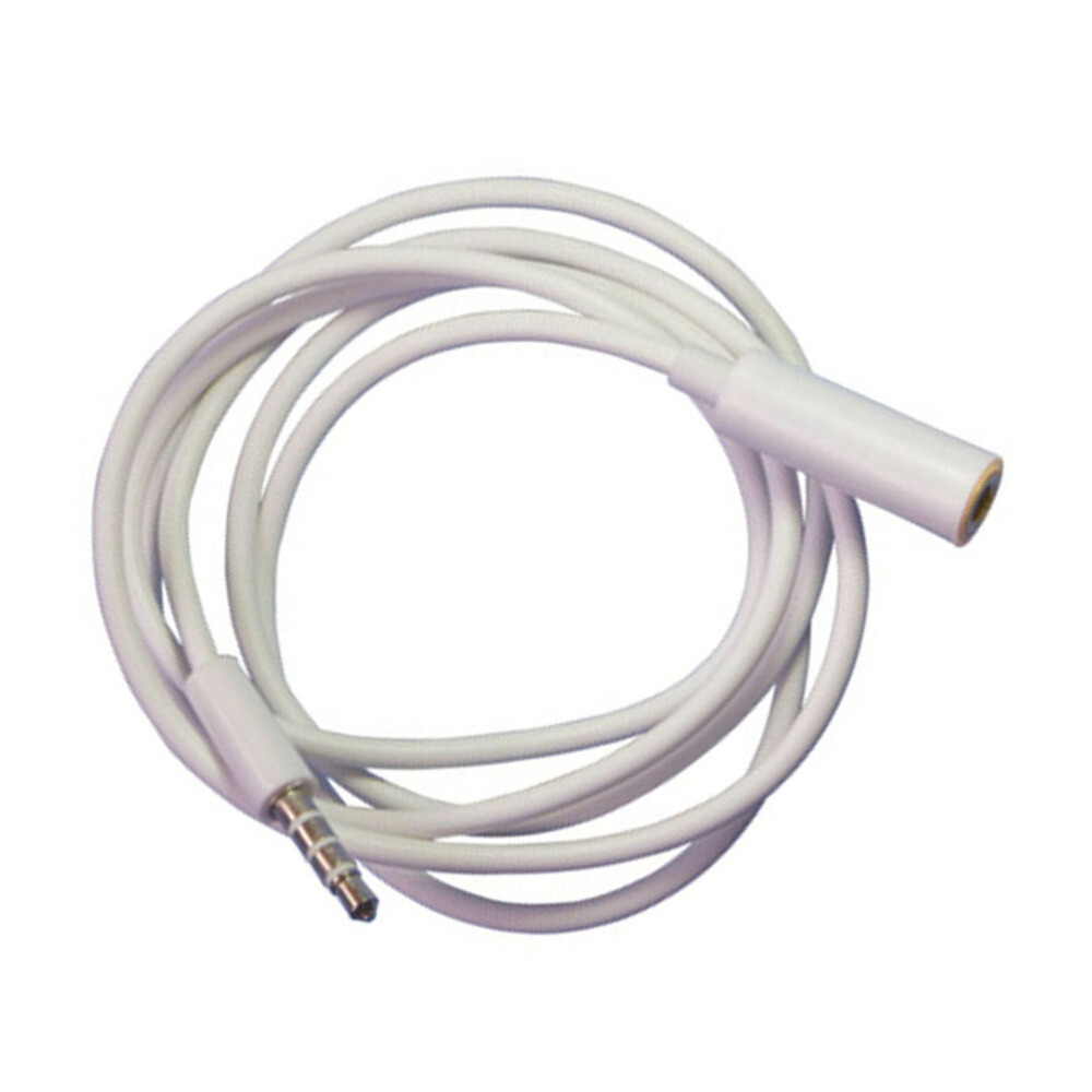 2Pcs Headset Extension Cord Computer Universal Adapter Mic Cable