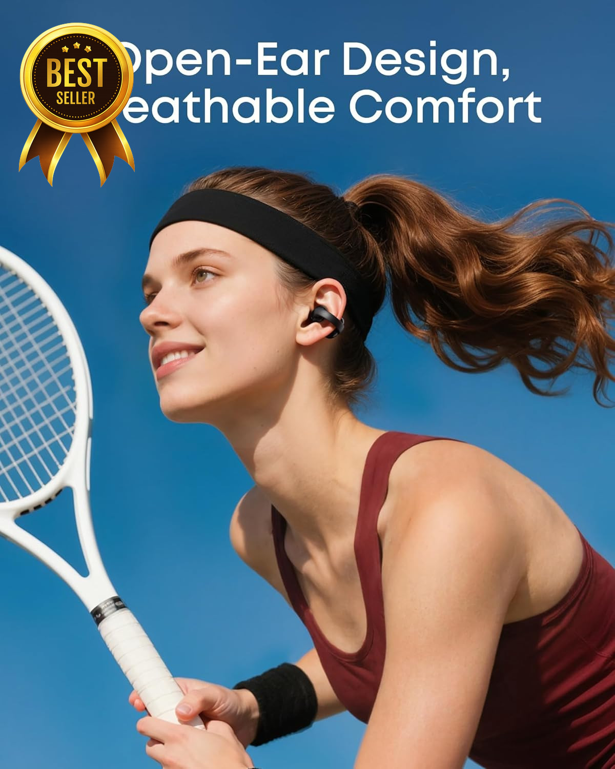 Soundcore C50I Open Ear Clip On Earbuds Bluetooth 6.0 Hi Res Wireless Sports Run